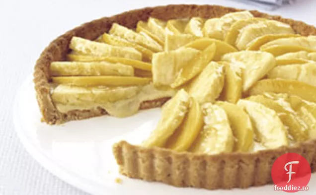 Tarta de Mango-ananas cu crusta de nuci de Macadamia