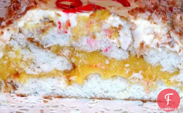 Rulou De Tort Umplut Cu Caise
