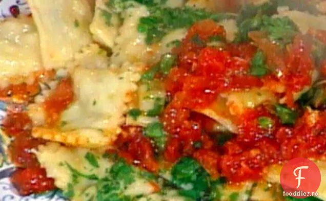 Ravioli de mare din Ischia - - - Ravioli All ' Ischitana