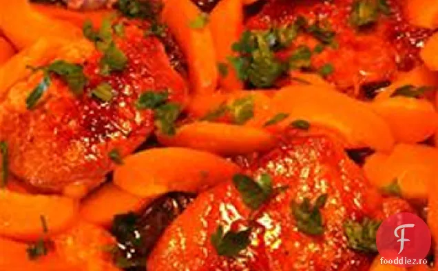 Cotlete De Porc Cu Caise De Miere