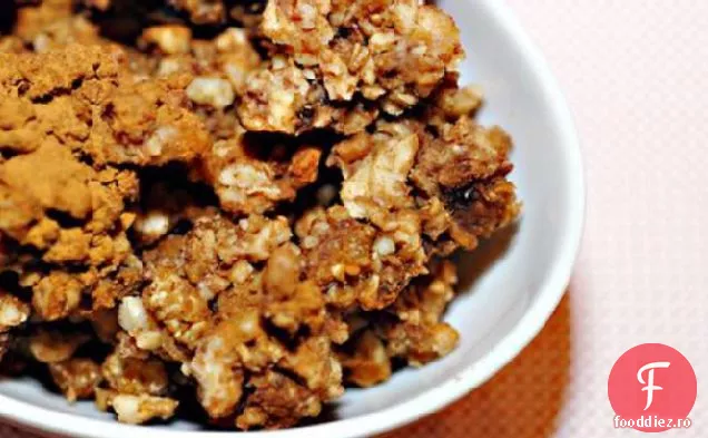Granola fără Gluten cu dud și nuci (Raw Vegan)