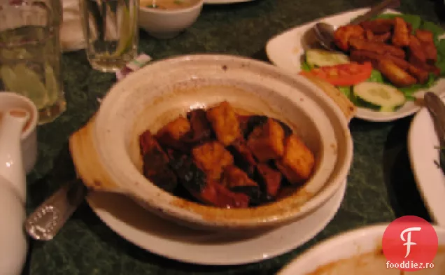 Tofu La Grătar Cu Portocale De Caise