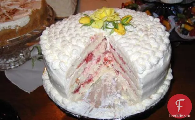 Diabetic Primăvară Fling Stratificat Tort Alb