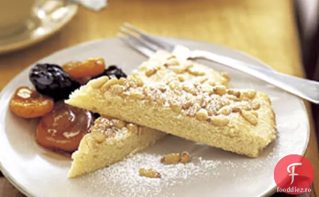 Torta de nuci de pin cu Marsala-fructe de toamnă braconate
