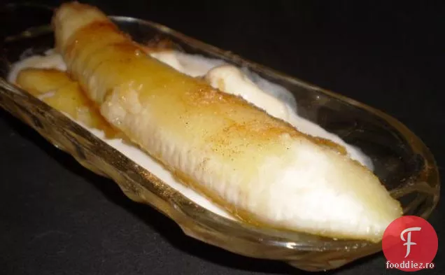 Înghețată De Banane La Grătar