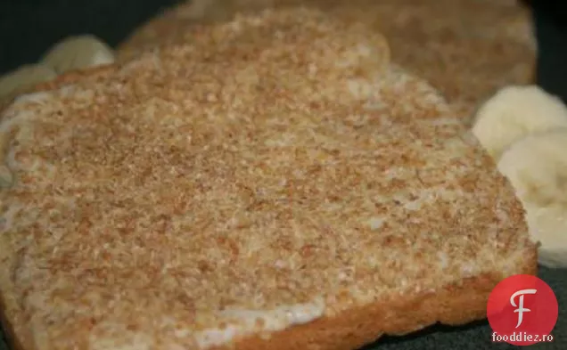 Pâine prăjită cu cremă de banane Kaleb