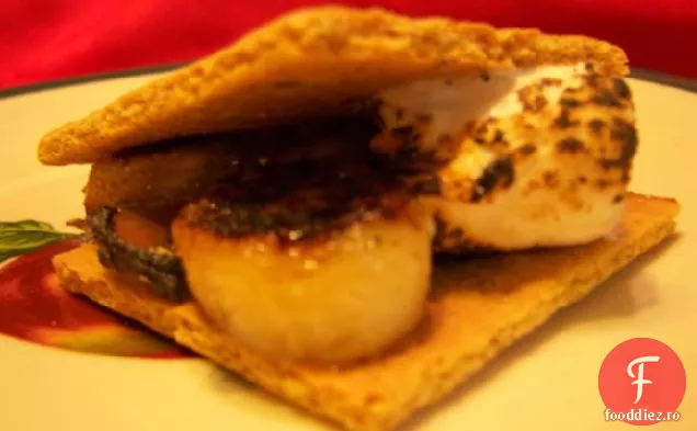 Banane la grătar S ' mores