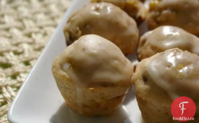 Brioșe cu banane fără Gluten (sau fructe la alegere)