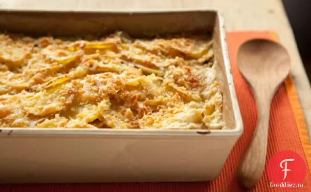 Rădăcină De Țelină Și Gratin De Cartofi