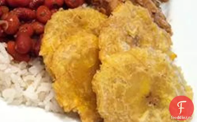 Tostone Portoricane (Pătlagine Prăjite)