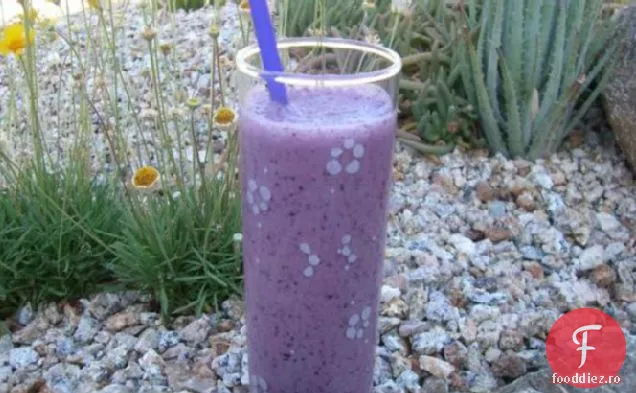 Milkshake Sănătos De Afine