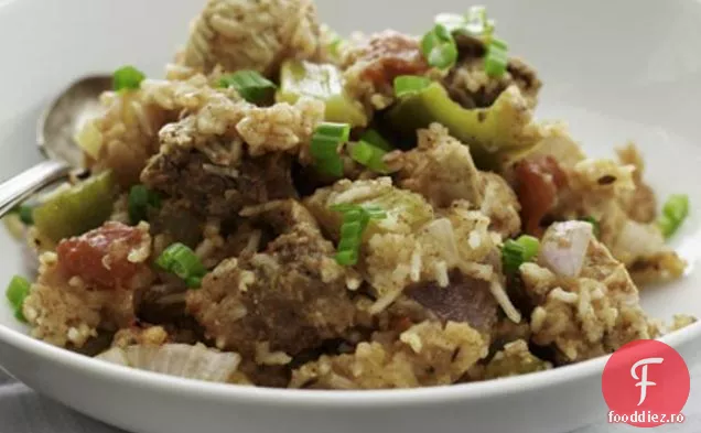 Cârnați Și Pui Jambalaya