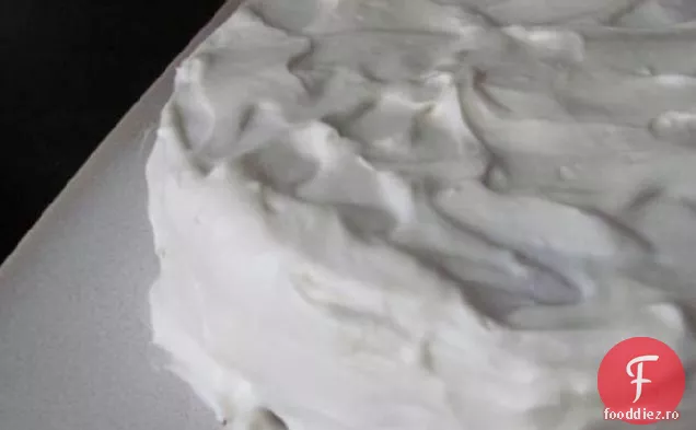 Tort De Banane Cu Glazură De Brânză Cremă De Bourbon