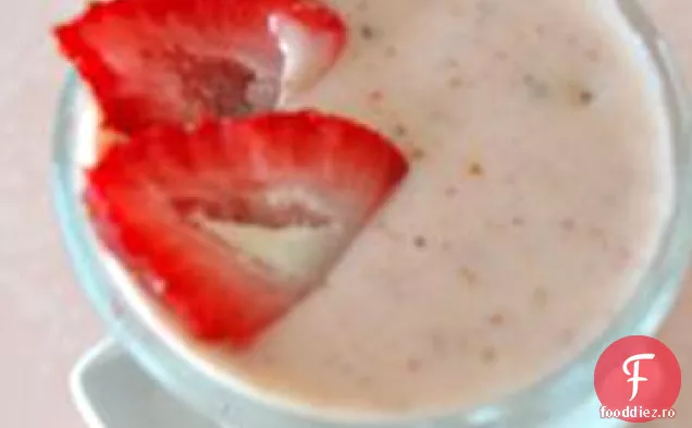 Smoothie Cu Banane Cu Căpșuni