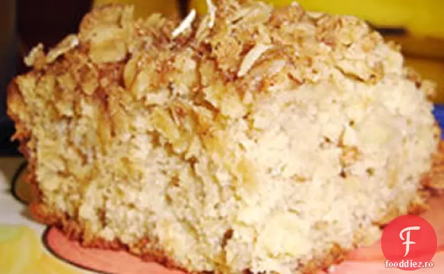 Tort De Pesmet Cu Fulgi De Ovăz Cu Banane