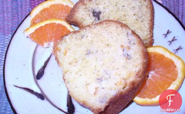 Tort Simplu Cu Banane Portocalii Bundt