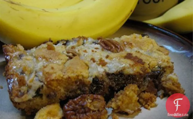Pâine Cu Brânză Cremă De Banane