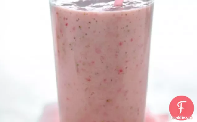 Smoothie De Soia Cu Căpșuni