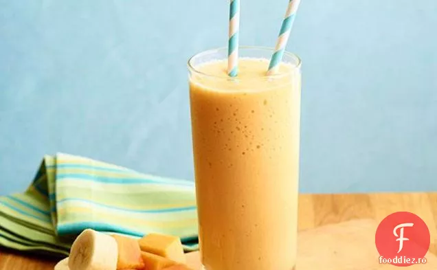 Smoothie Cu Papaya-Banane