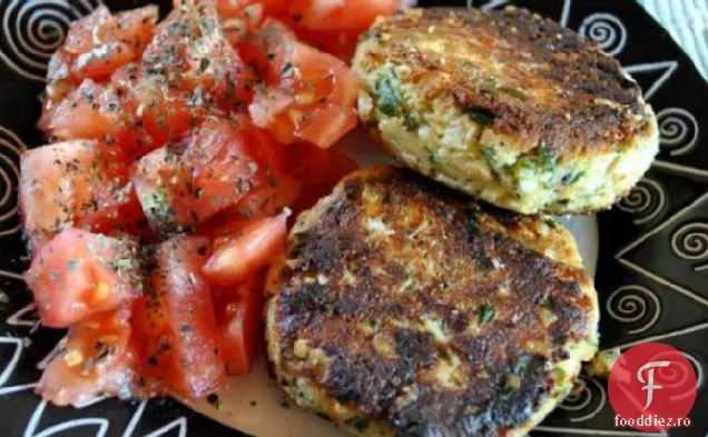 Prajituri Ricotta Prajite Cu Salata De Rosii