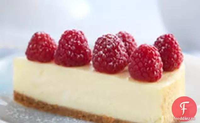 Cheesecake cu citrice și zmeură