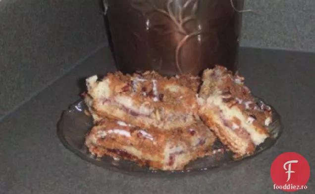 Bare De Brânză Cremă De Pecan De Zmeură