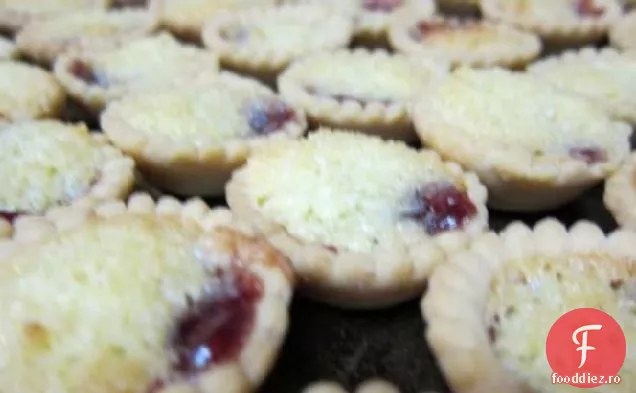 Cele mai bune și mai ușoare tarte cu gem de nucă de cocos de zmeură vreodată!!!