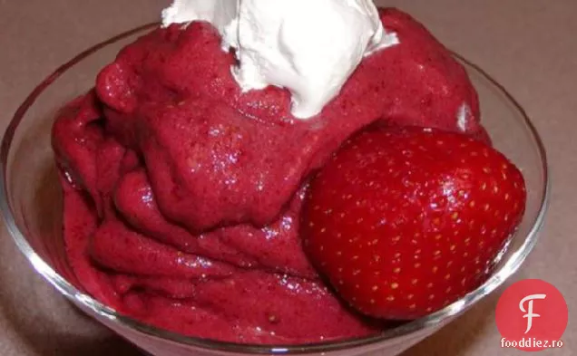Sorbet De Fraises Et De Framboises-Căpșuni Și Zmeură