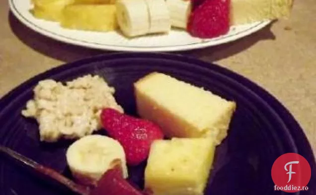 Fondue De Zmeură Cu Caramel De Ciocolată