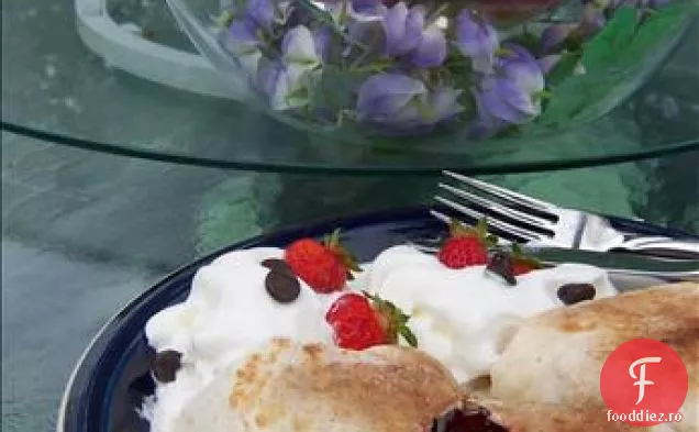 Briose Cu Cheesecake Cu Zmeură