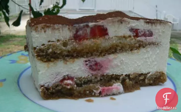 Tiramisu cu căpșuni (pentru cei din Grecia)