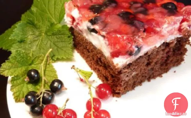 Tort De Fructe De Ciocolată Cu Mascarpone