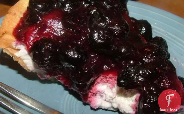 Cheesecake Cu Afine Fără Coacere (Poate Fi Fără Gluten)