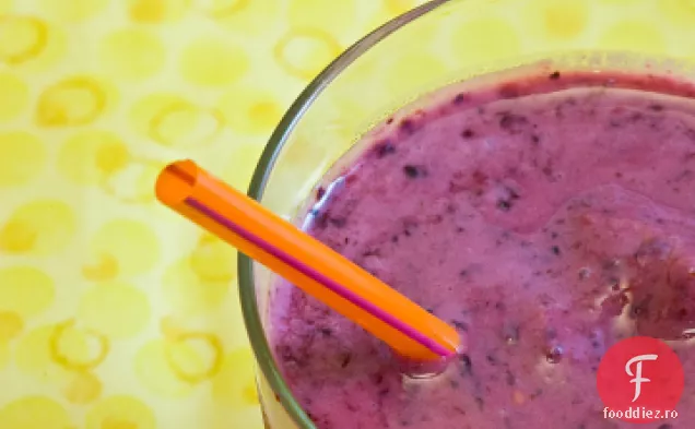 Smoothie De Lapte Cu Prune De Afine