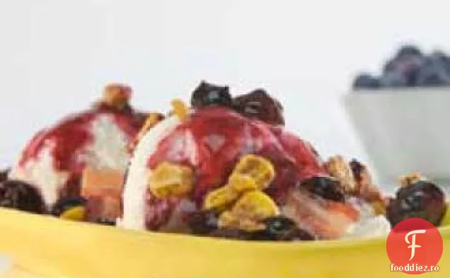 Indy Sundaes Cu Afine, Porumb Și Slănină