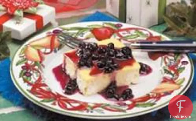 Blueberry Blintz Souffle