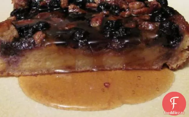 Pâine Prăjită Franceză Cu Afine Peste Noapte