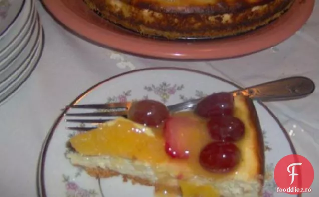 Cheesecake Cu Bijuterii Cu Fructe