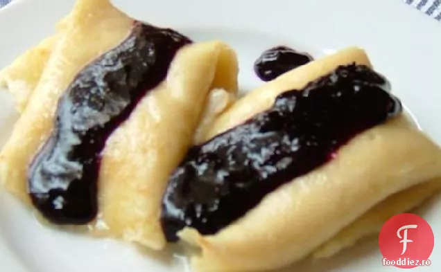 CR Amperpes Cu Coulis De Afine (Crepes)