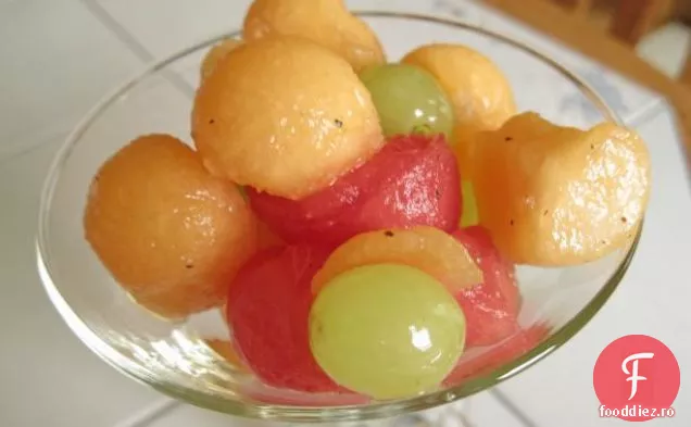 Salată De Pepene Galben În Stil Mojito