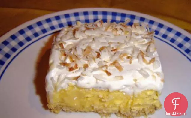 Desert Congelat Cu Cremă De Nucă De Cocos