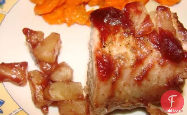Friptură De Porc Cu Afine De Ananas