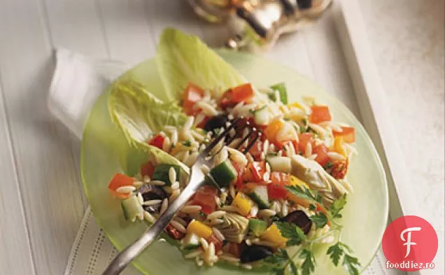 Salată Mediteraneană De Paste Cu Lămâie
