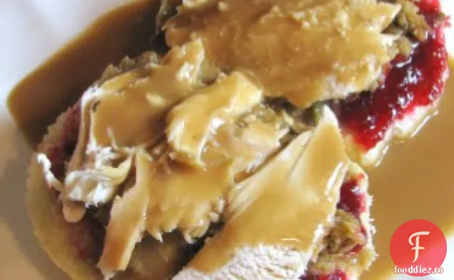 Stivă De Curcan Cu Față Deschisă