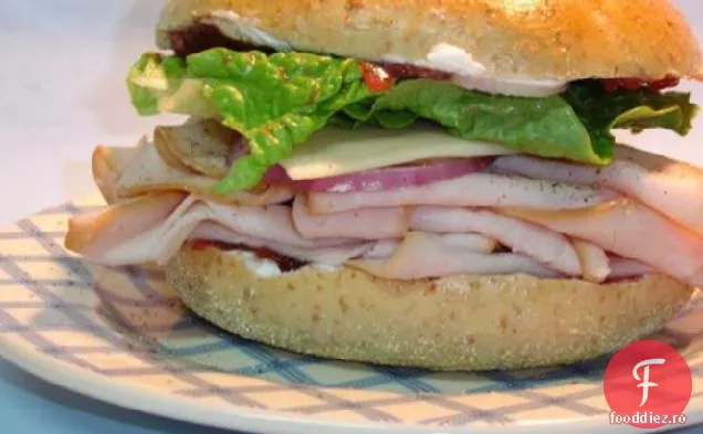 Bagel De Curcan Cu Afine