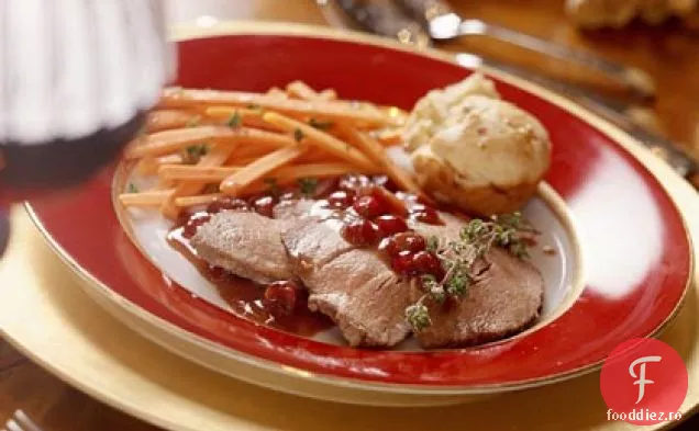 Filet marinat Port cu afine