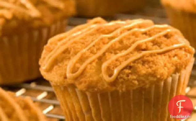 Briose cu miere-afine cu nuci pecan