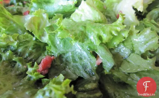 Salată De Andive Și Frisee Cu Vinetă De Trufe