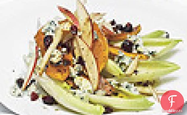 Salată prăjită de dovlecei și mere