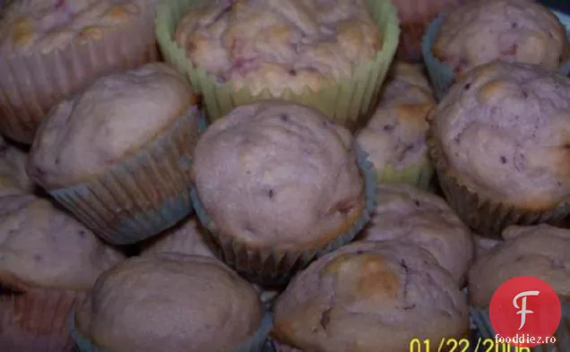 Muffins De Portocale De Afine